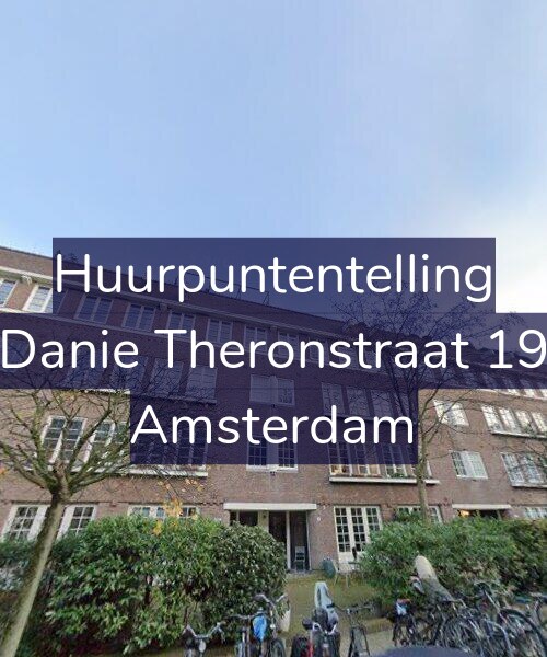 Foto gevel Huurpuntentelling voor Danie Theronstraat 19, Amsterdam