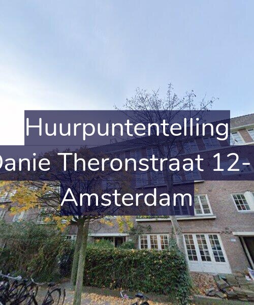 Foto gevel Huurpuntentelling voor Danie Theronstraat 12-B, Amsterdam