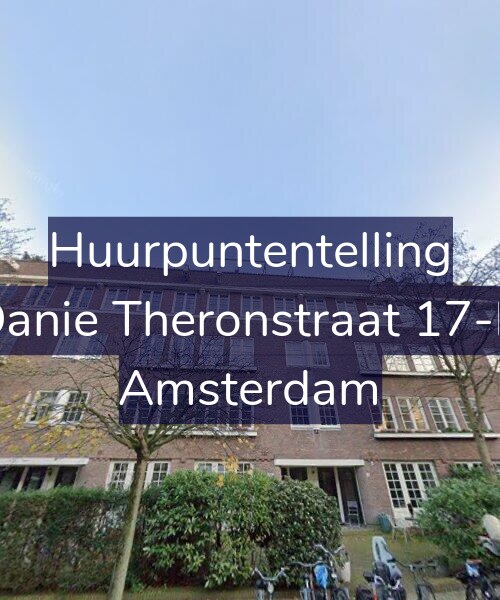 Foto gevel Huurpuntentelling voor Danie Theronstraat 17-D, Amsterdam