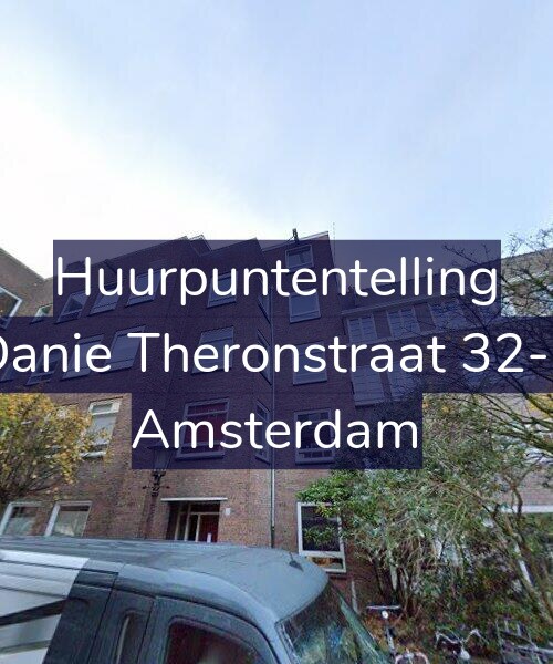 Foto gevel Huurpuntentelling voor Danie Theronstraat 32-4, Amsterdam