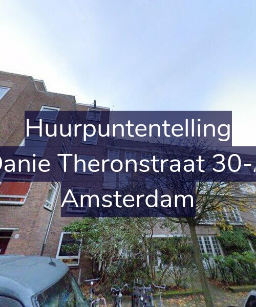 Foto gevel Huurpuntentelling voor Danie Theronstraat 30-A, Amsterdam