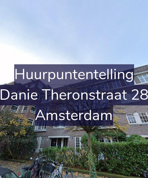 Foto gevel Huurpuntentelling voor Danie Theronstraat 28, Amsterdam