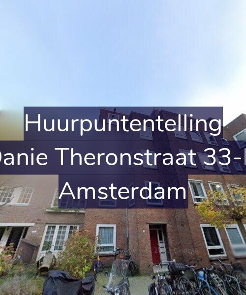 Foto gevel Huurpuntentelling voor Danie Theronstraat 33-H, Amsterdam
