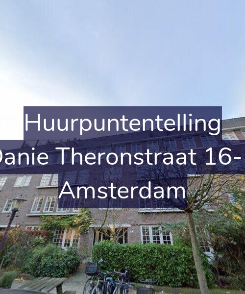 Foto gevel Huurpuntentelling voor Danie Theronstraat 16-B, Amsterdam