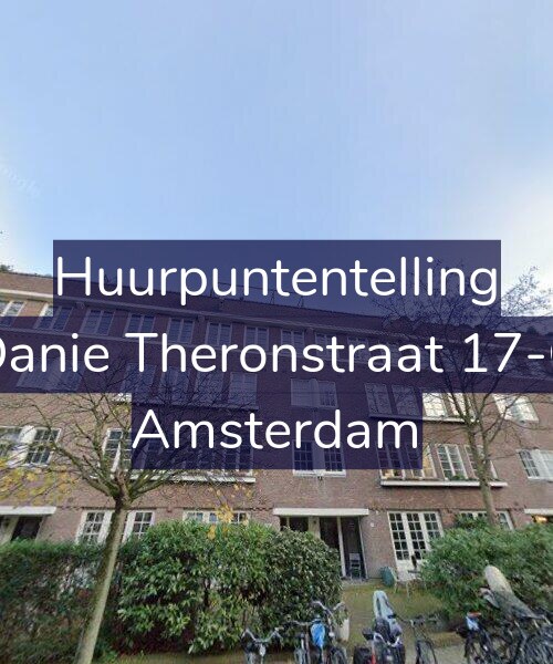 Foto gevel Huurpuntentelling voor Danie Theronstraat 17-C, Amsterdam
