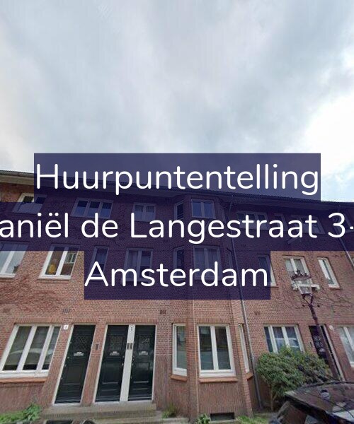 Foto gevel Huurpuntentelling voor Daniël de Langestraat 3-1, Amsterdam