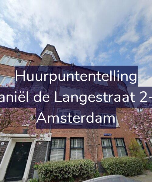 Foto gevel Huurpuntentelling voor Daniël de Langestraat 2-H, Amsterdam
