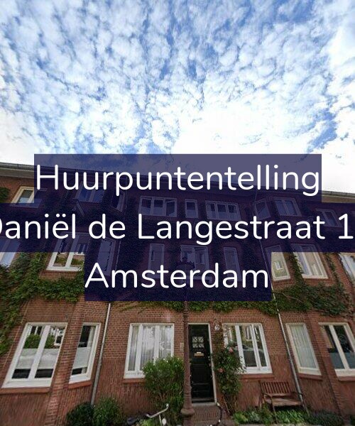 Foto gevel Huurpuntentelling voor Daniël de Langestraat 15, Amsterdam