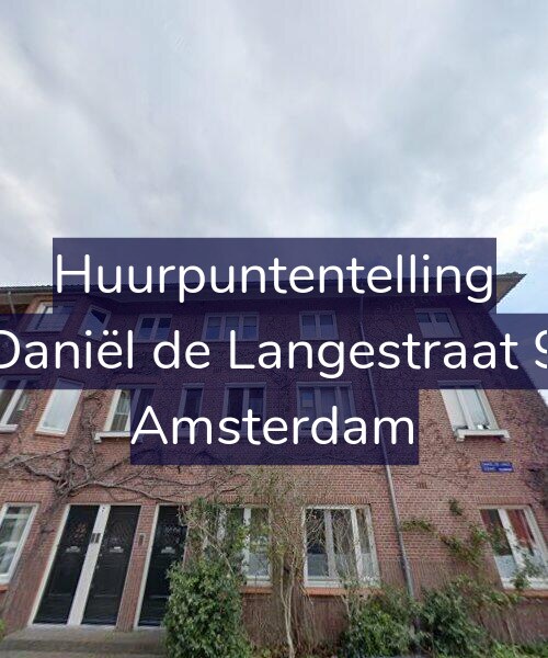 Foto gevel Huurpuntentelling voor Daniël de Langestraat 9, Amsterdam