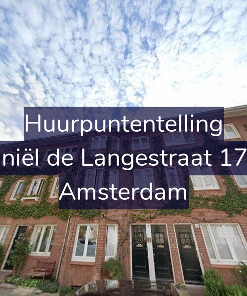 Foto gevel Huurpuntentelling voor Daniël de Langestraat 17-H, Amsterdam