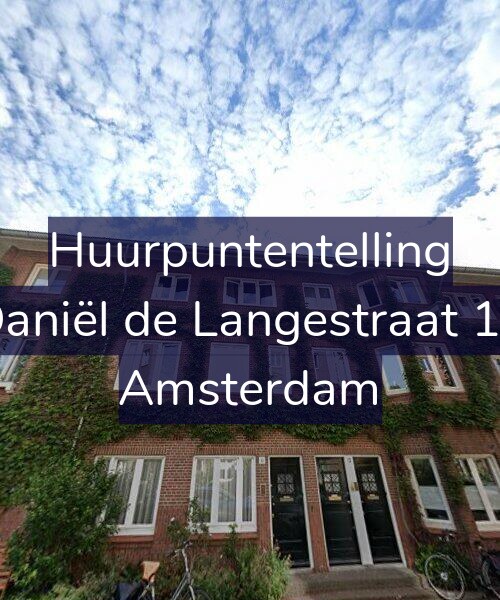 Foto gevel Huurpuntentelling voor Daniël de Langestraat 11, Amsterdam