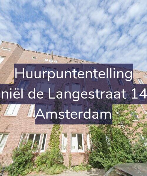 Foto gevel Huurpuntentelling voor Daniël de Langestraat 14-H, Amsterdam