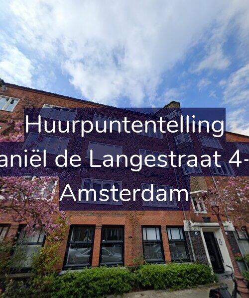 Foto gevel Huurpuntentelling voor Daniël de Langestraat 4-H, Amsterdam