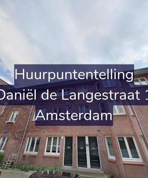 Foto gevel Huurpuntentelling voor Daniël de Langestraat 1, Amsterdam