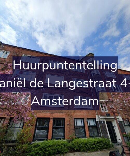 Foto gevel Huurpuntentelling voor Daniël de Langestraat 4-1, Amsterdam