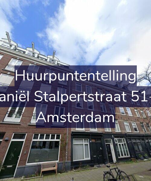 Foto gevel Huurpuntentelling voor Daniël Stalpertstraat 51-1, Amsterdam