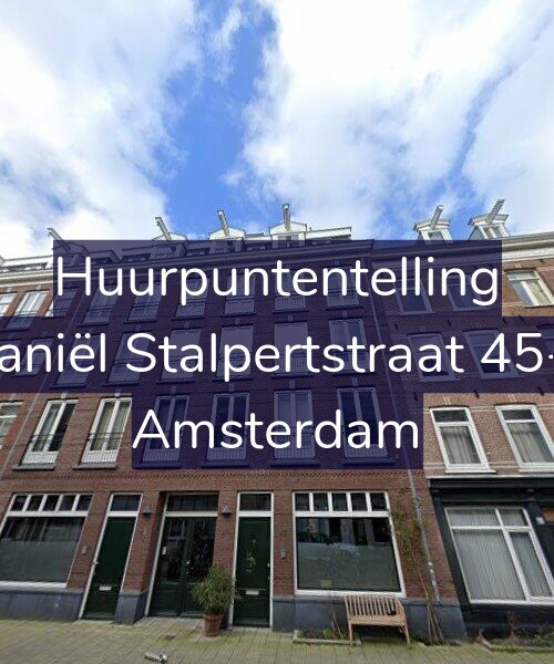 Foto gevel Huurpuntentelling voor Daniël Stalpertstraat 45-E, Amsterdam