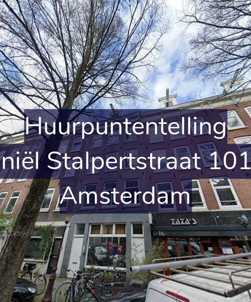 Foto gevel Huurpuntentelling voor Daniël Stalpertstraat 101-H, Amsterdam
