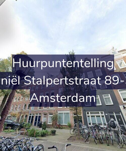 Foto gevel Huurpuntentelling voor Daniël Stalpertstraat 89-3V, Amsterdam