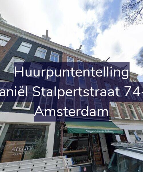 Foto gevel Huurpuntentelling voor Daniël Stalpertstraat 74-1, Amsterdam