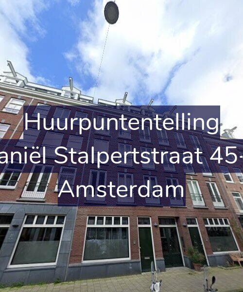Foto gevel Huurpuntentelling voor Daniël Stalpertstraat 45-B, Amsterdam