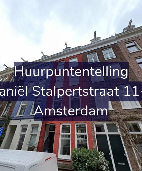 Foto gevel Huurpuntentelling voor Daniël Stalpertstraat 11-2, Amsterdam
