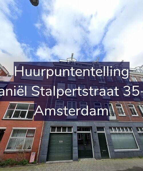Foto gevel Huurpuntentelling voor Daniël Stalpertstraat 35-A, Amsterdam