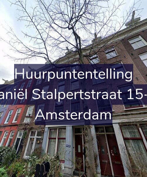 Foto gevel Huurpuntentelling voor Daniël Stalpertstraat 15-H, Amsterdam
