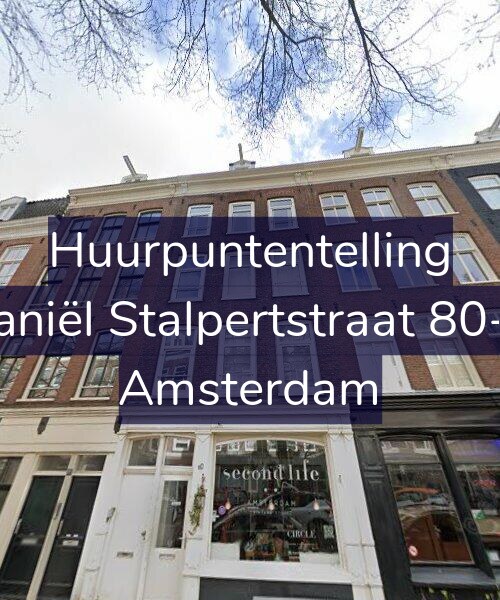 Foto gevel Huurpuntentelling voor Daniël Stalpertstraat 80-H, Amsterdam