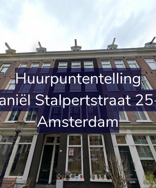 Foto gevel Huurpuntentelling voor Daniël Stalpertstraat 25-2, Amsterdam