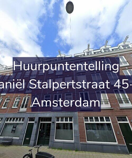 Foto gevel Huurpuntentelling voor Daniël Stalpertstraat 45-A, Amsterdam