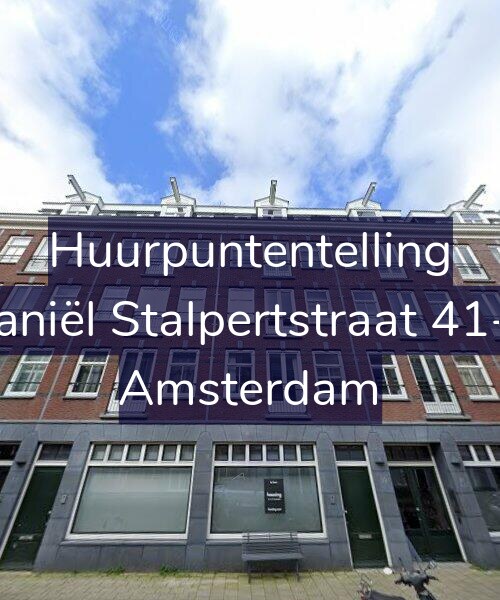 Foto gevel Huurpuntentelling voor Daniël Stalpertstraat 41-B, Amsterdam