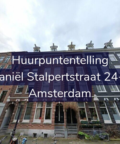 Foto gevel Huurpuntentelling voor Daniël Stalpertstraat 24-3, Amsterdam