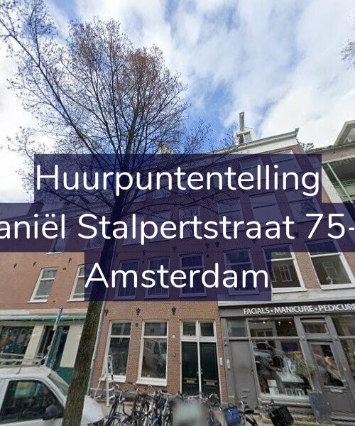 Foto gevel Huurpuntentelling voor Daniël Stalpertstraat 75-H, Amsterdam