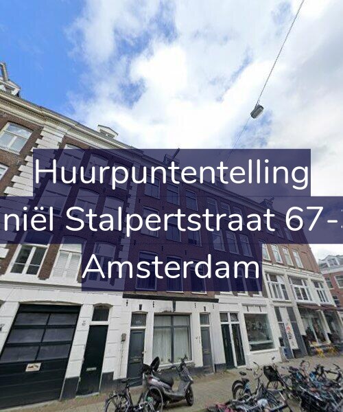 Foto gevel Huurpuntentelling voor Daniël Stalpertstraat 67-3A, Amsterdam
