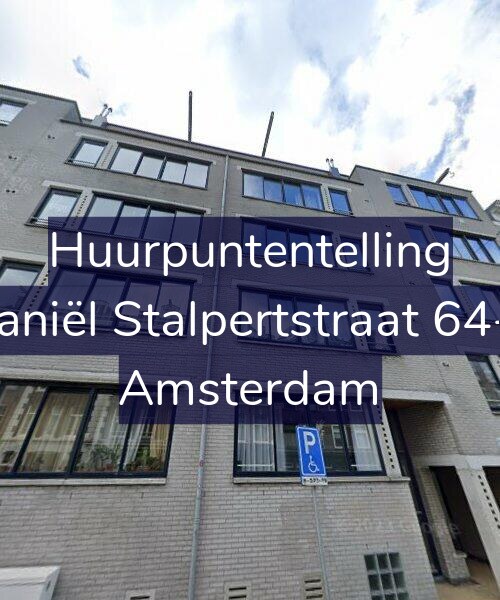 Foto gevel Huurpuntentelling voor Daniël Stalpertstraat 64-E, Amsterdam