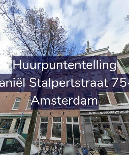 Foto gevel Huurpuntentelling voor Daniël Stalpertstraat 75-E, Amsterdam