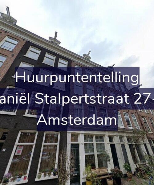 Foto gevel Huurpuntentelling voor Daniël Stalpertstraat 27-3, Amsterdam