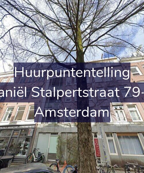 Foto gevel Huurpuntentelling voor Daniël Stalpertstraat 79-D, Amsterdam