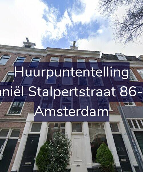 Foto gevel Huurpuntentelling voor Daniël Stalpertstraat 86-3L, Amsterdam