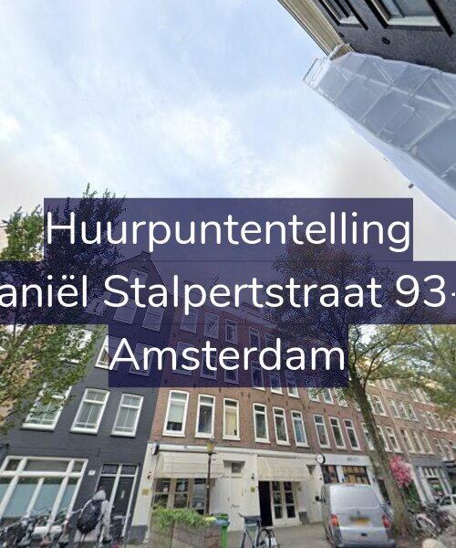 Foto gevel Huurpuntentelling voor Daniël Stalpertstraat 93-2, Amsterdam