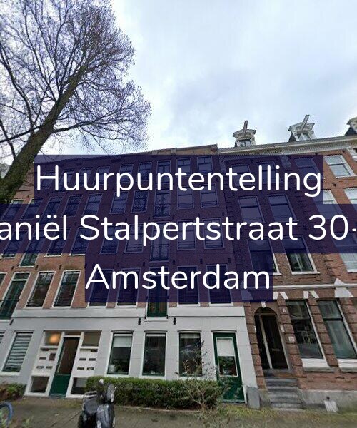 Foto gevel Huurpuntentelling voor Daniël Stalpertstraat 30-B, Amsterdam