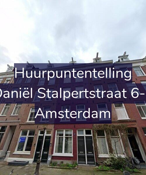 Foto gevel Huurpuntentelling voor Daniël Stalpertstraat 6-1, Amsterdam