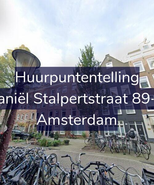 Foto gevel Huurpuntentelling voor Daniël Stalpertstraat 89-H, Amsterdam