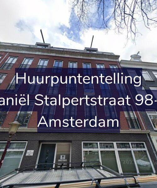 Foto gevel Huurpuntentelling voor Daniël Stalpertstraat 98-G, Amsterdam