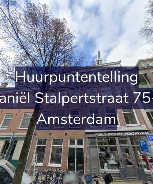 Foto gevel Huurpuntentelling voor Daniël Stalpertstraat 75-F, Amsterdam