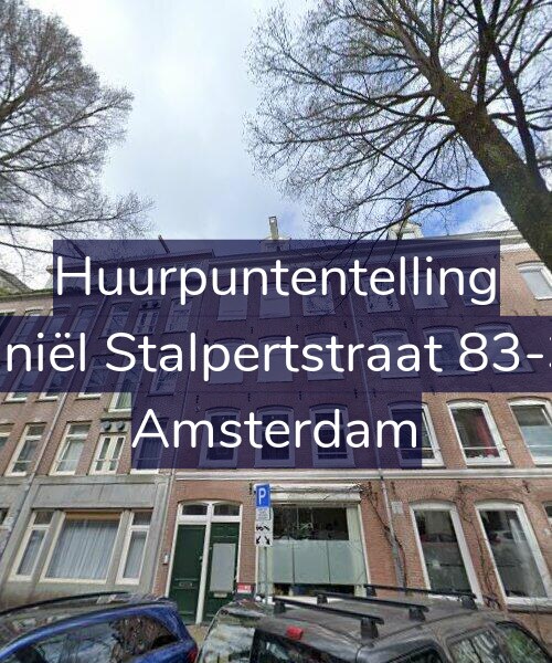 Foto gevel Huurpuntentelling voor Daniël Stalpertstraat 83-3A, Amsterdam