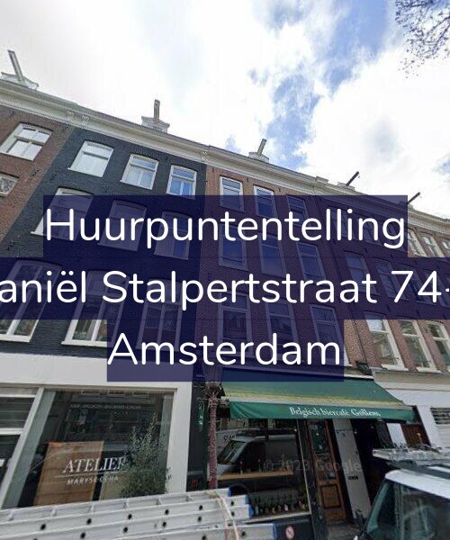 Foto gevel Huurpuntentelling voor Daniël Stalpertstraat 74-3, Amsterdam