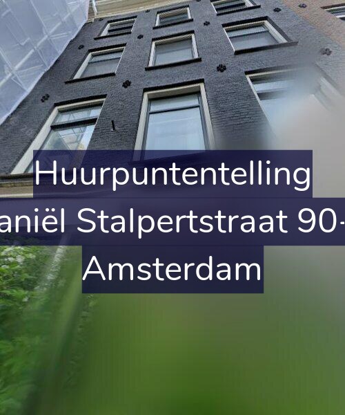 Foto gevel Huurpuntentelling voor Daniël Stalpertstraat 90-C, Amsterdam