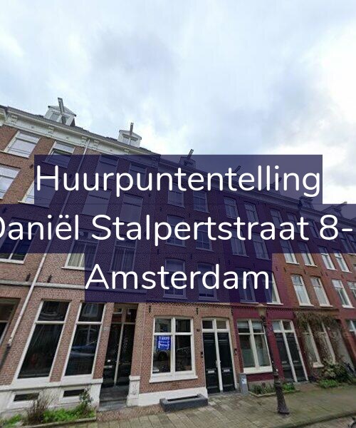 Foto gevel Huurpuntentelling voor Daniël Stalpertstraat 8-4, Amsterdam